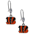 Cincinnati Bengals Crystal Dangle Earrings